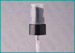 20/410 Black Treatment Pump Customized Logo / Size With Clear PP Dustcap