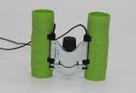 Green 8x21 Children's Toy Binoculars , Small Outdoor Hunting Binoculars For Kids