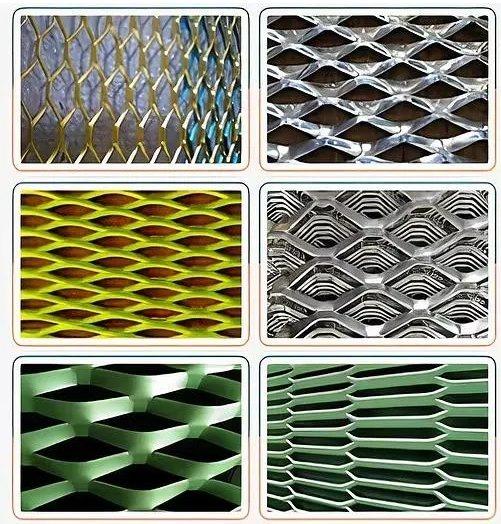 Raised Aluminium Expanded Metal Mesh