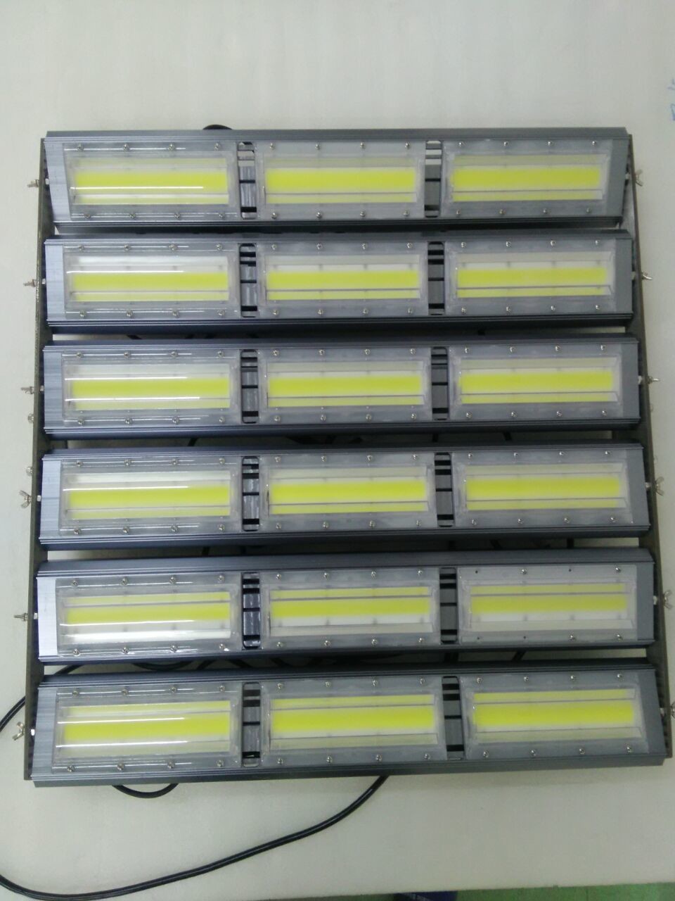 Bridgelux cob 500W led flood light high 500W led high bya light 140LM/W Red green green blue yellow color with AC85-265V