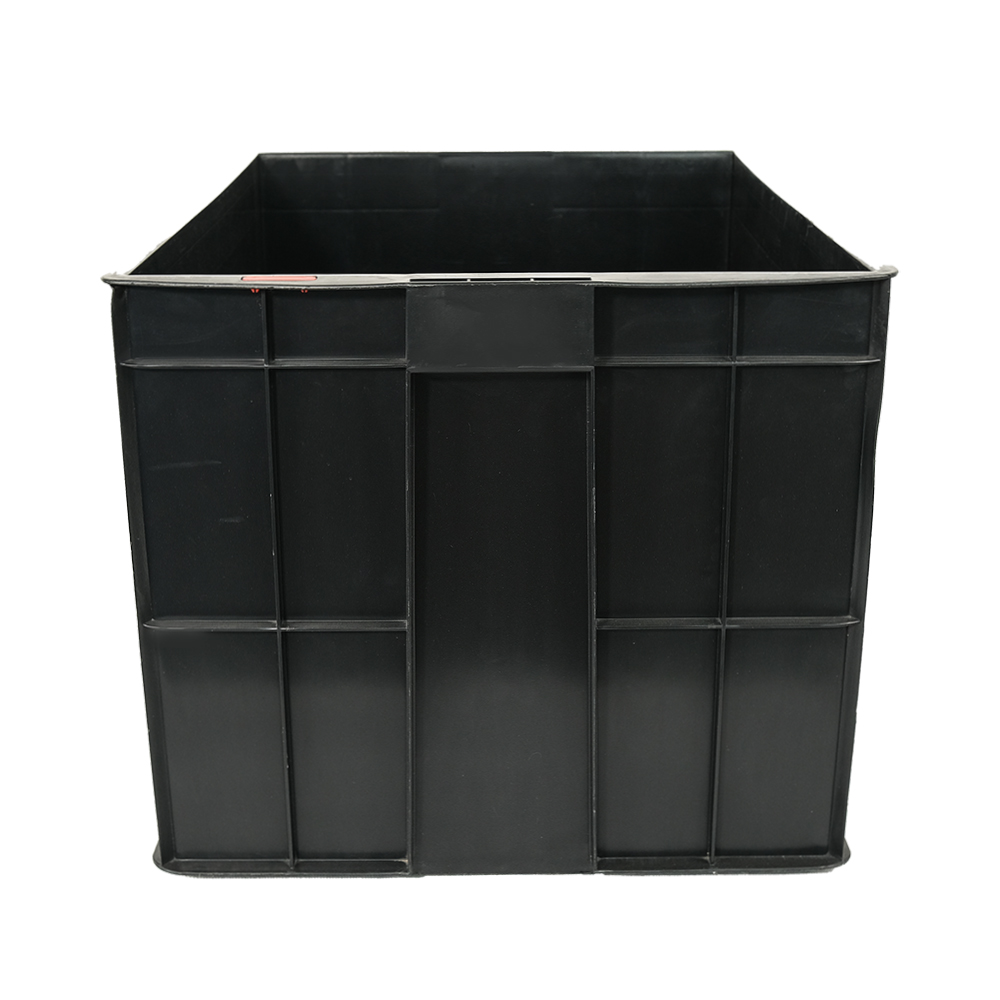 Customized Color Food Mobile Turnover Solid Box Harvest Storage PP Crate Large Size