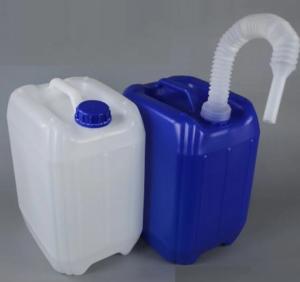 China Grease Enclosed Square Jerry Can HDPE 25 Litre Chemical Container wholesale