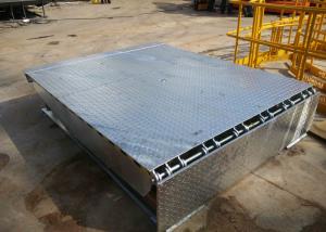China Hot Dip Galvanized Hydraulic Electric Dock Leveler With Bumpers wholesale