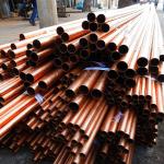 Refrigeration AC Copper Pipe Tube 4 Inch SGS ISO Certification