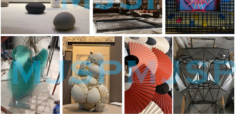 100% Handmade White Artist Painting Engraving Craft for Interior Art Wall Decorations