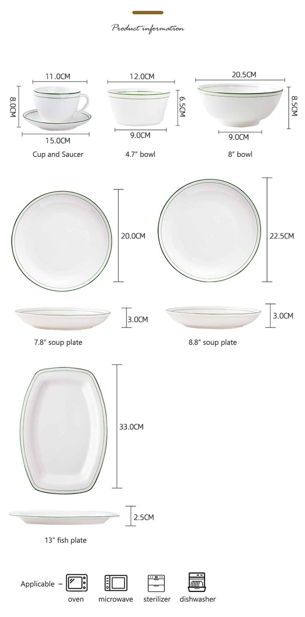 Custom Ceramic Fish Plate Porcelain Fish Shape Oval Plate 11.5 Inch For Hotel Restaurant