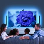 Color Changing 4100K LED Light Bar For TV Ambient FiberGlass Material