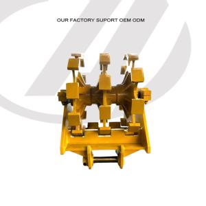 China Versatile Soil Types Excavator Compaction Wheel 260 Mm Drum 1100 Mm Drum Diameter wholesale