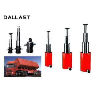 Multi stage Telescopic Hydraulic Cylinder For Press Side Dumper Hydraulic Chrome
