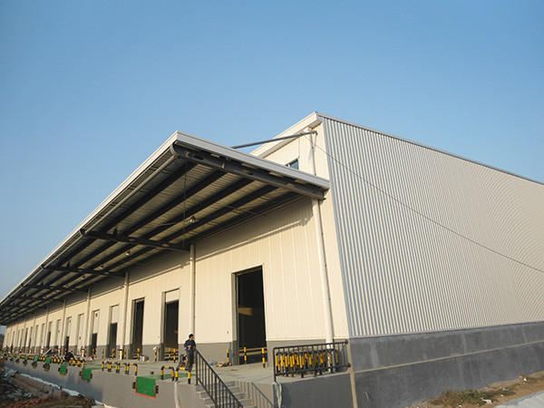 Customizable Steel Structure Warehouse Galvanized Steel Warehouse Prefabricated