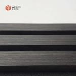 Black Acoustic Wood Slat Panels for Stylish Sound Control in Any Environment