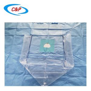 China SMS PE Sterile Blue Craniotomy Drape Towel For Head Surgery wholesale