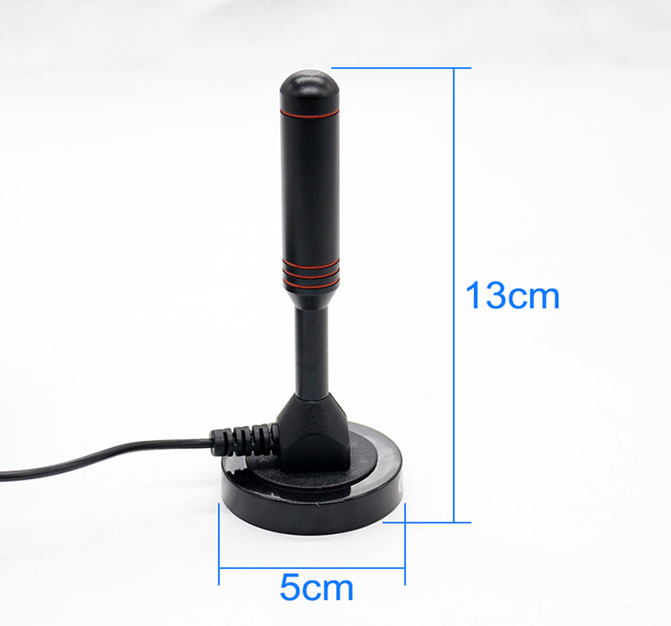 240MHz 5dBi Digital TV Antenna DTMB DVB-T ISDB ATSC High Gain Magnetic Base Omni Directional