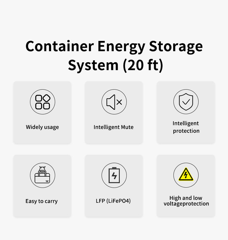 Flexibly configured according to customer requirements Container Energy Storage System