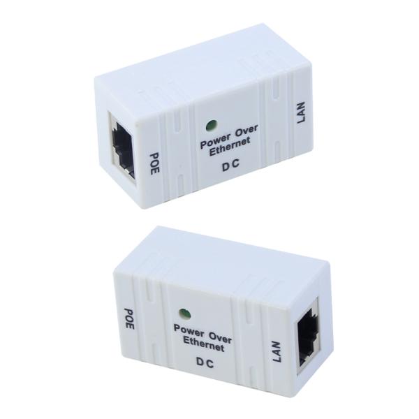 POE Injector 1xLAN Port 10/100/1000mbps Power Over Ethernet 12V 1A