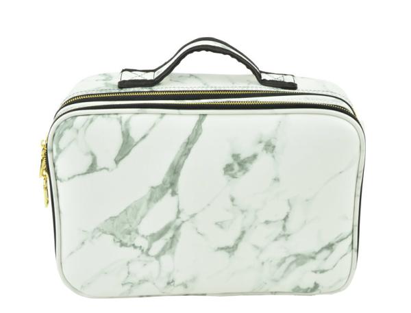 Large Marble Print Beauty Bags Cosmetic Cases With Size L400*W290*H140mm Makeup