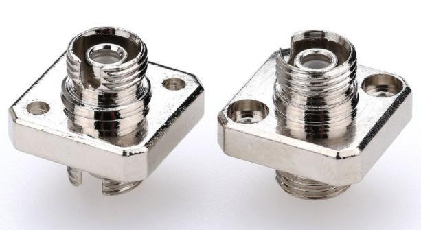 Sm Fiber Optic Cable Sc APC Upc Simplex Singlemode&Multimode Square Solid Metal Adapter/Coupler Sc/APC Adapter