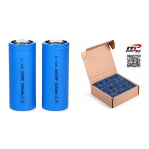 China EV Scooter Lithium Ion Rechargeable Batteries 3.7V 26650 5000mAh wholesale
