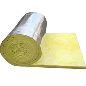 China 50mm Thickness Fiberglass Glass Wool Felt Thermal Insulation Batts wholesale