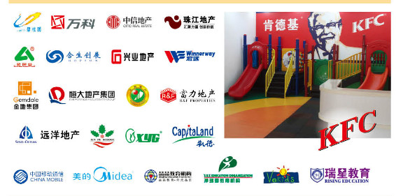 Kindergarten Pre-school Large Outdoor Playground Plant Theme Children Plastic Slides Playground Equipment
