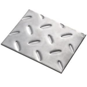 China ASTM 304 Stainless Steel Embossed Plate Sheet 3mm 4mm wholesale
