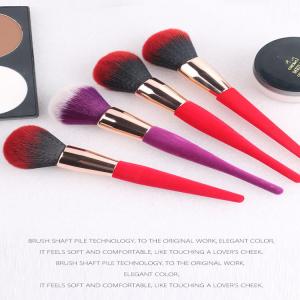 China Natural Goat Pony Hair Professional Makeup Brushes Light Weight Easy To Storing wholesale