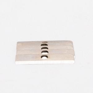 China 23mmX6mm Electroplate Pencil Sharpener Blade One Hole wholesale