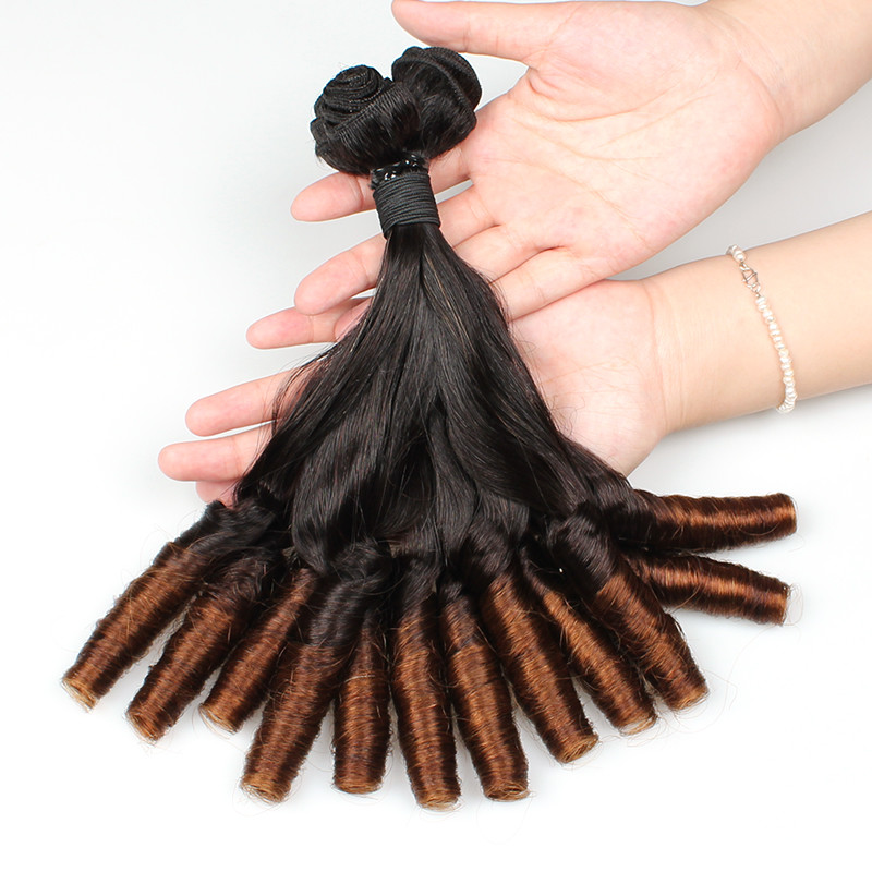 Hair Extension Type and Hair Weaving Raw Brazilian Virgin Hair Wholesale Ombre Color