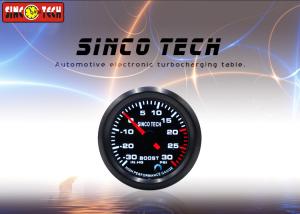 China Automotive Boost Gauge , Electronic Waterproof Boost Gauge For Universal wholesale