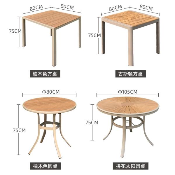 Luxury Nordic-Style Outdoor Furniture Premium Weatherproof Rattan Dining Set For Patio And Garden