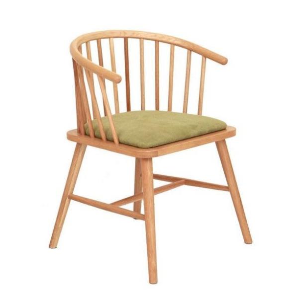Full solid wood dining chair arm-chair study chair back leisure chair dressing