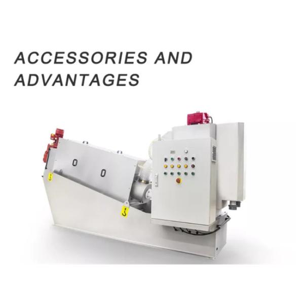 4.5KW Multidisc Screw Press Sludge Dewatering Equipment Industrial Waste Water Treatment