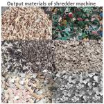 Waste Aluminum Shredder Steel Scrap Car Shell Shredder Machine