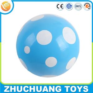 China pvc color spray inflatable painting giant beach ball wholesale