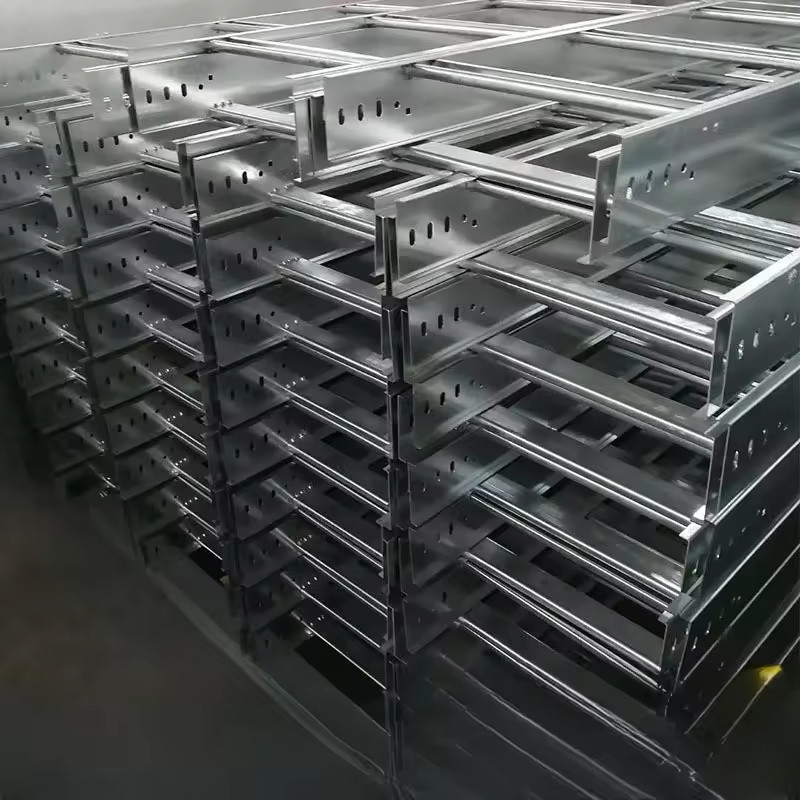 Corrosion Resistant Steel Cable Tray System Accessories Kit With Custom Crosses And Tees
