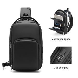China Ventilation Sports Crossbody Mens Sling Bag Splash Proof Water wholesale