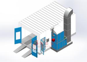 China Auto Body Paint Booth With Basement Economic Car Spray Painting Booth wholesale