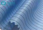 0.5 Grid Stripe Conductive Polyester Anti Static Fabric Weaving