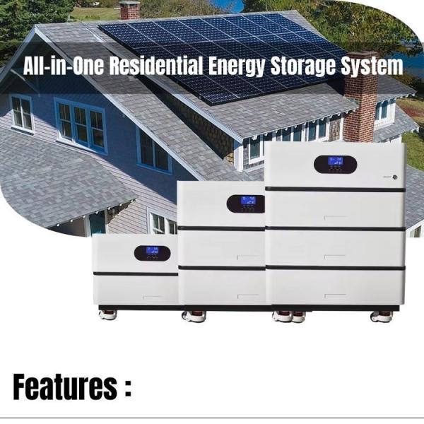 High Capacity 20kwh Lithium Battery All In One Inverter Battery For Home Energy Storage System
