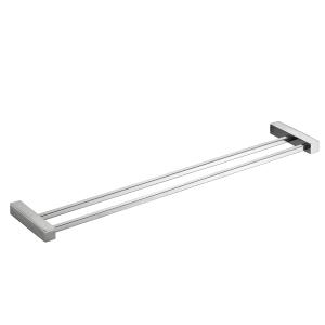 China 23.6Inch Moen Double Towel Bar OEM ODM Bathroom Accessories Shelves Sus304 wholesale