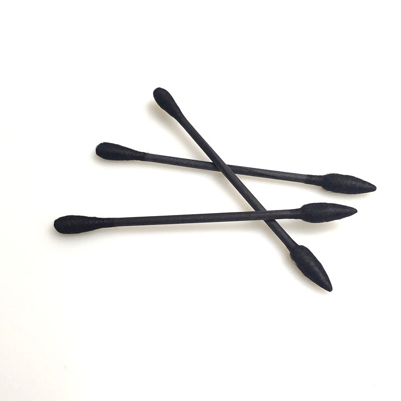 OEM Cosmetic Cleaning Pointed Head Cotton Bud Swab