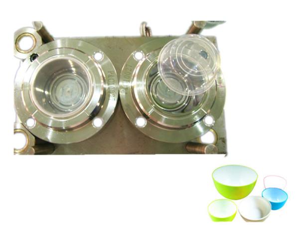 High Precision Plastic Bowl Mould Stainness Steel Two Cavity Strong Wear