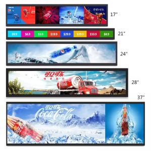 China TFT Ultra Wide Stretched Bar LCD Display 34.6 Inch 1920X162 on sale