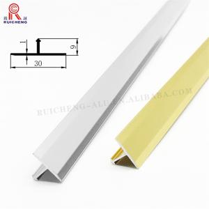 China Customized Aluminum T Transition Strip T3 - T8 Aluminum Edge Trim wholesale