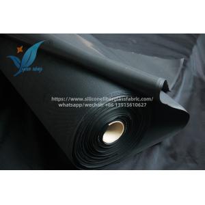 China 1mm Silicone Rubber Coated Fiberglass Welding Blanket Fireproof Fabric wholesale