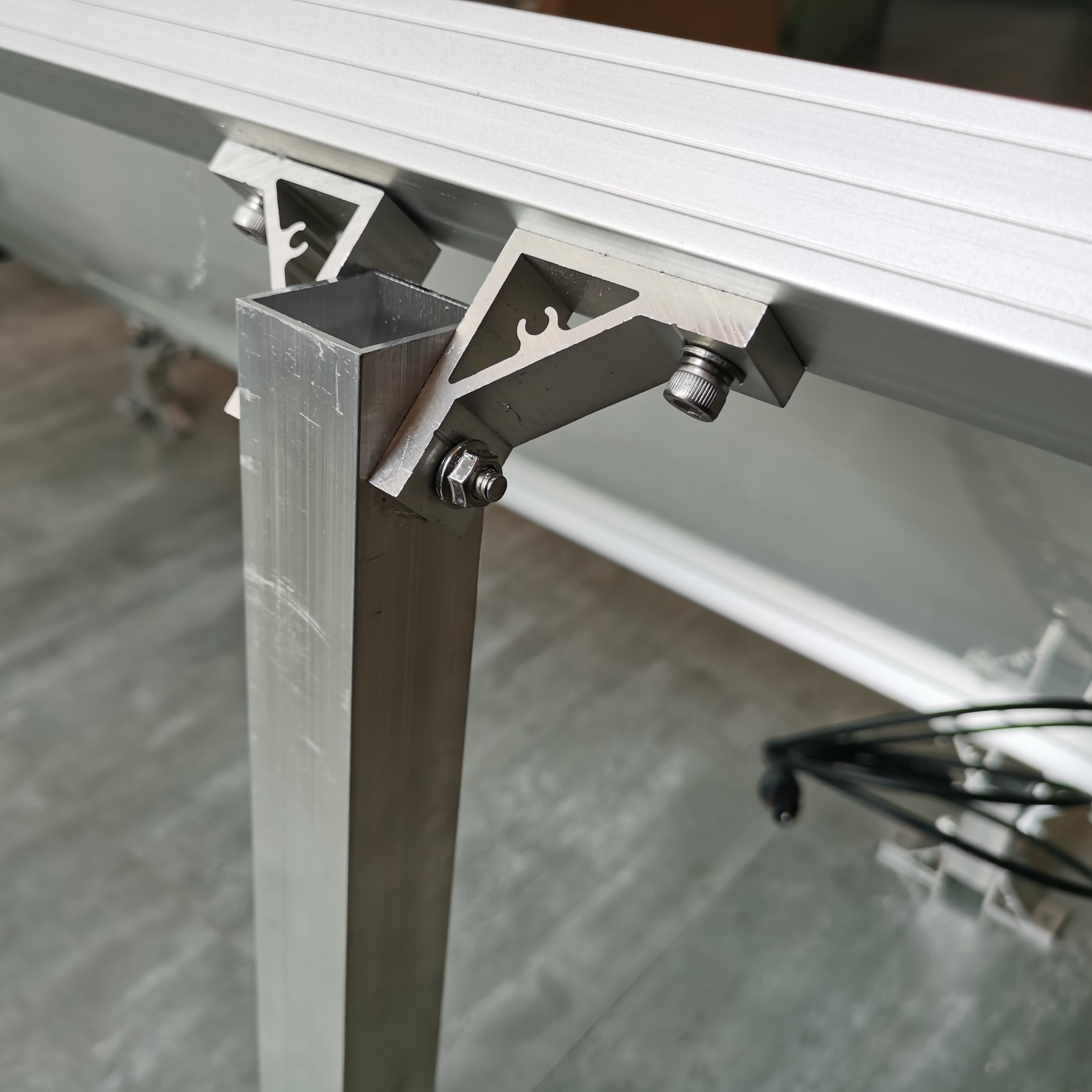 Tilt Solar Panel Adjustable Mounting Brackets Photovoltaic Pole Mounted Bracket