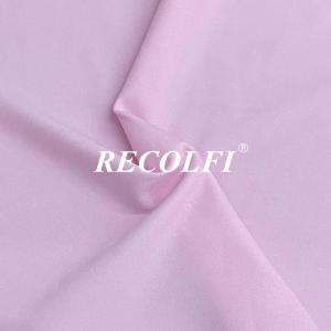 China Solid Color Recycled Activewear Knit Fabric 2 Way Elastane Athletic Wear wholesale