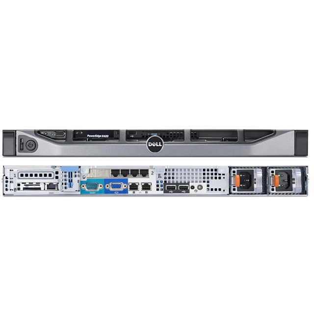 PowerEdge R430 Server 4-Bay Xeon E3-1225V5 3.3Ghz 4Core/8GB ECC/1TB SATA /DVD RW network server rack server