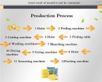 Potato Chips Frozen French Fries Production Line 100kg/h