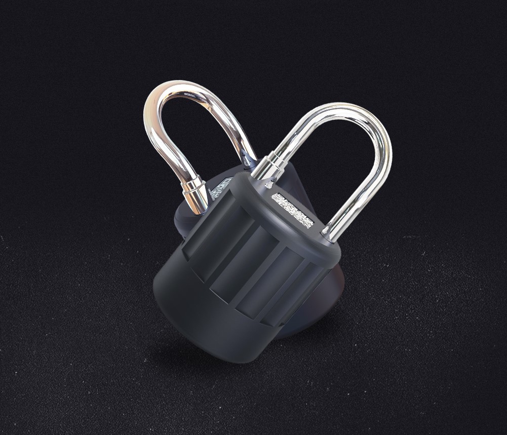 Large Memory Outdoor Smart Bluetooth Padlock IP65 For Express Transportation